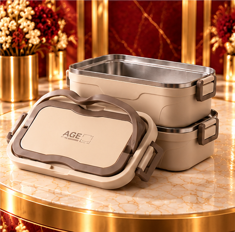 Multi-layer school lunch box